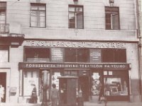 Martićeva ulica 1952. godine, benzinska pumpa